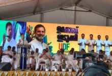 Kerala elections: Rahul Gandhi sharpens attack on LDF and NDA, accuses both fronts of striking ‘covert deal’