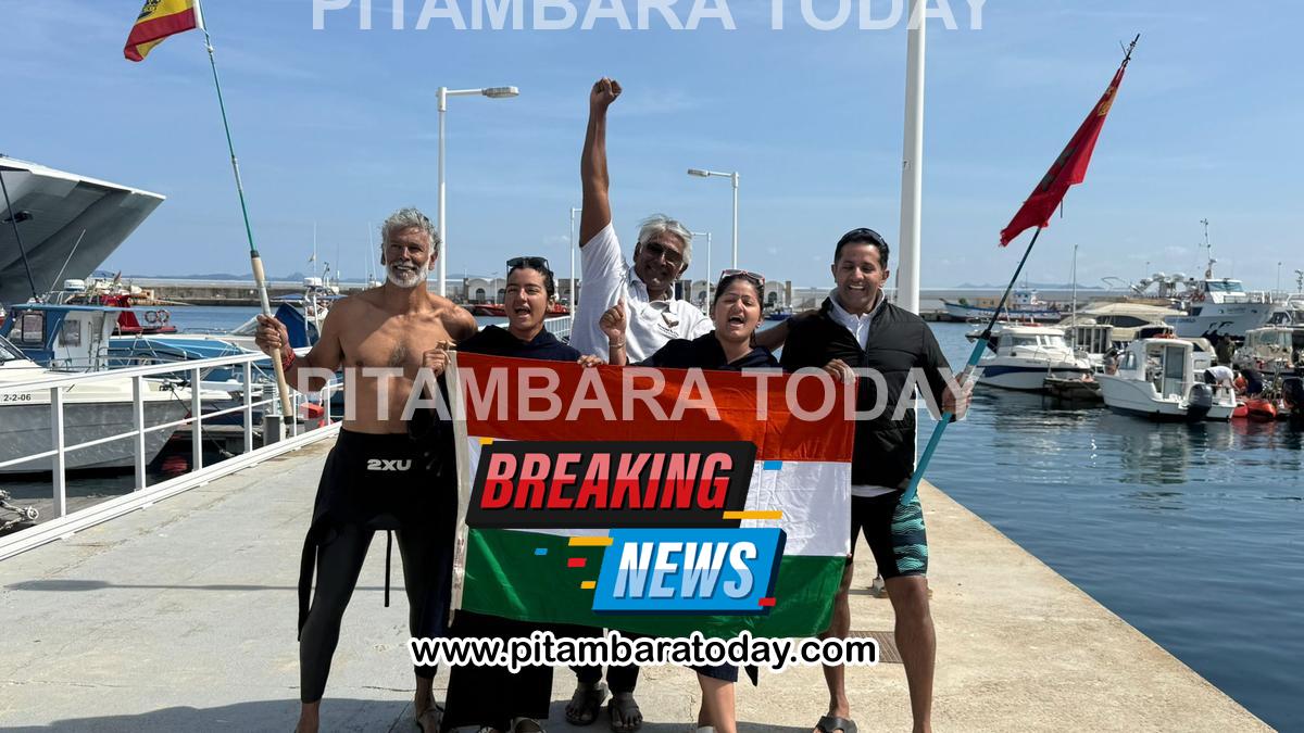 Making a splash: Bengaluru’s Srikaanth Viswanathan leads team across the Strait of Gibraltar