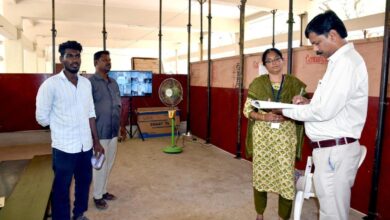 Collector inspects EVM security arrangements in Erode