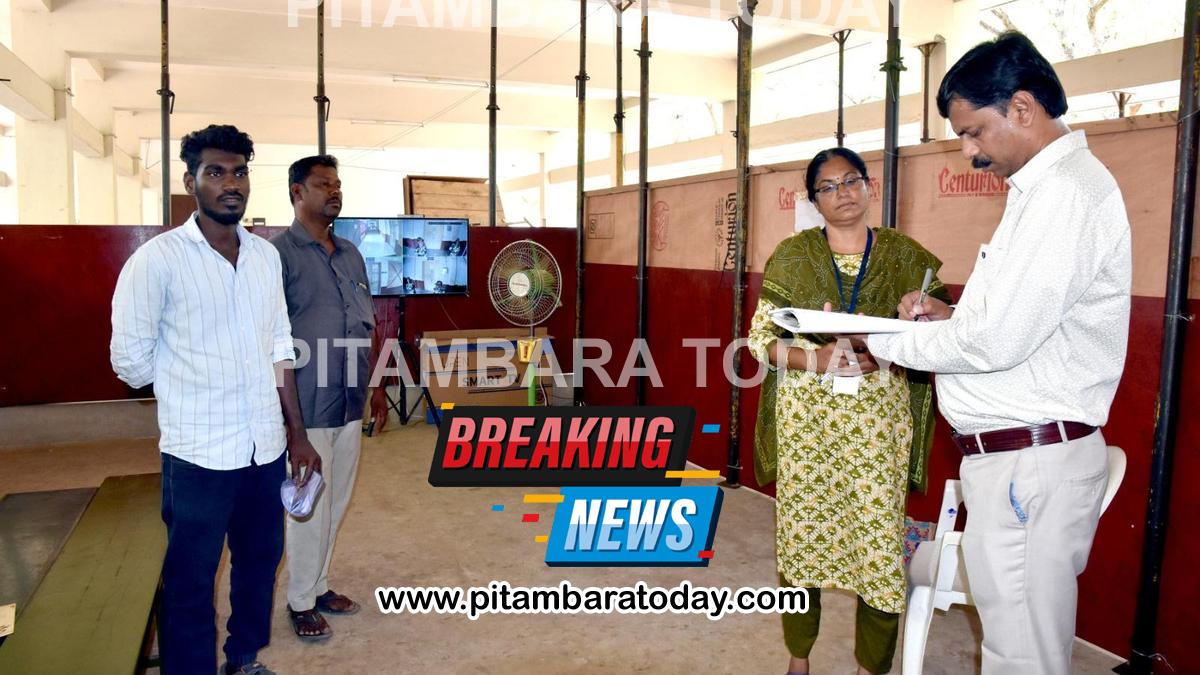 Collector inspects EVM security arrangements in Erode