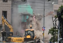 Demolition drive in northwest Delhi's Shalimar Bagh to remove encroachments
